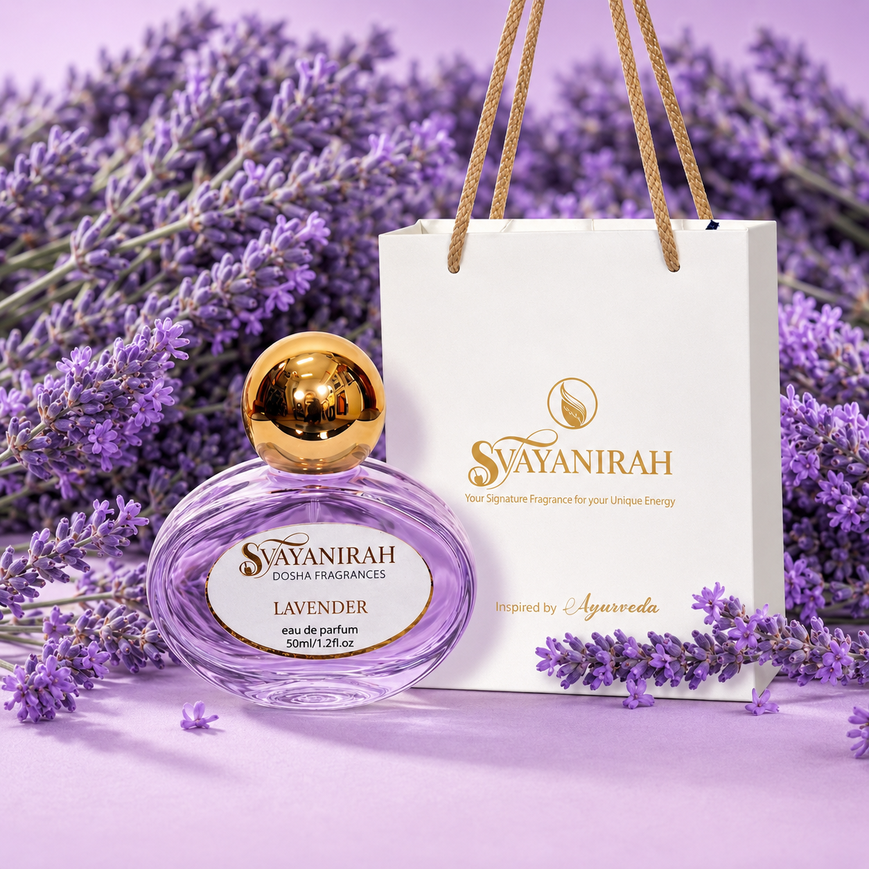 SvayaNirah LAVENDER Dosha Fragrance 50ml