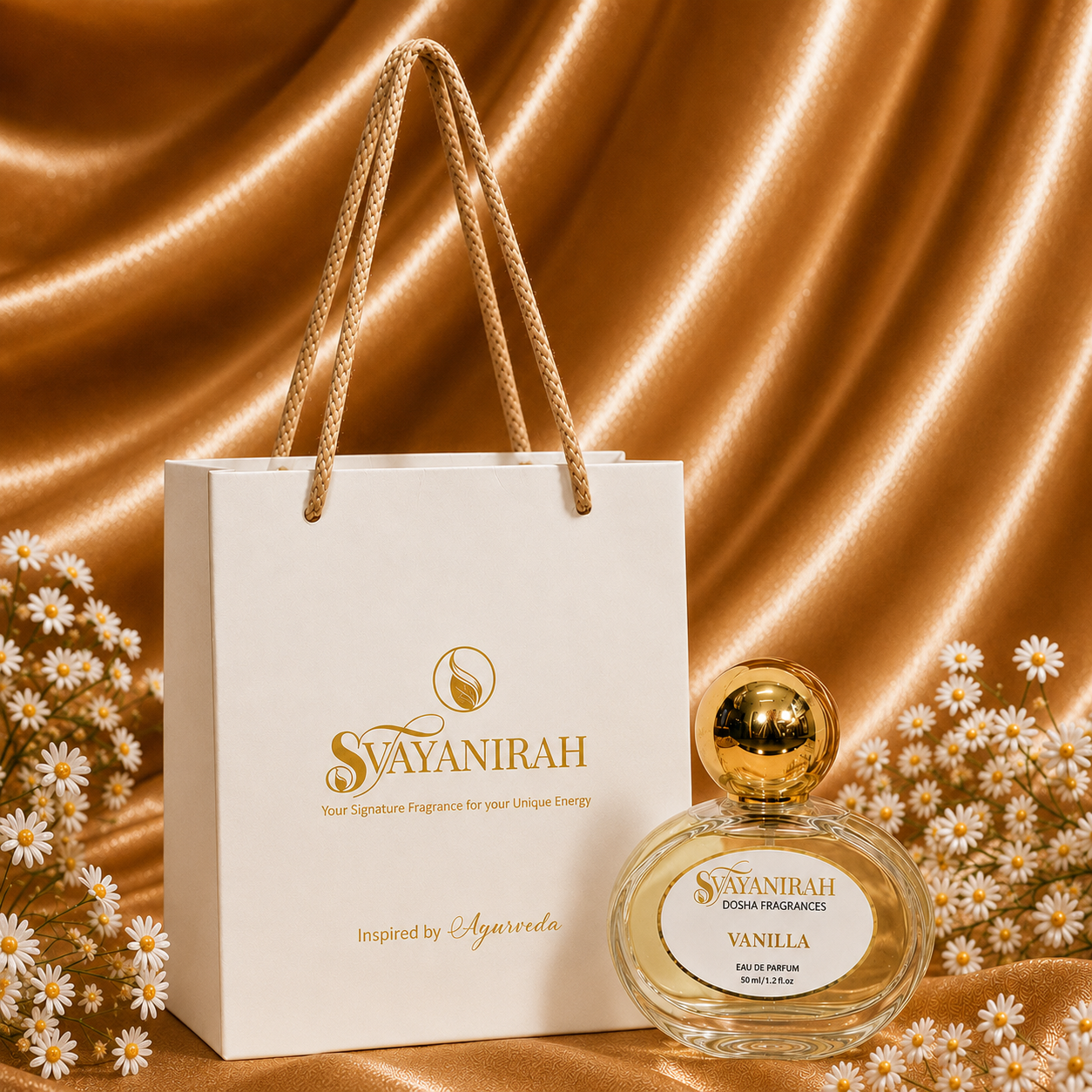 SvayaNirah VANILLA Dosha Fragrance 50ml