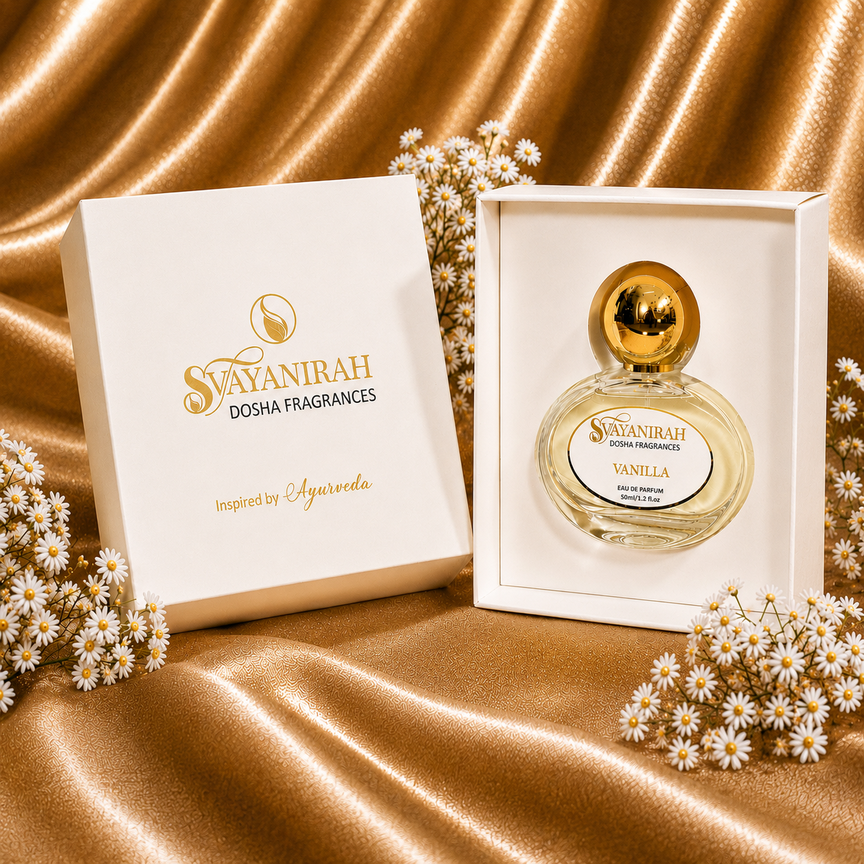 SvayaNirah VANILLA Dosha Fragrance 50ml