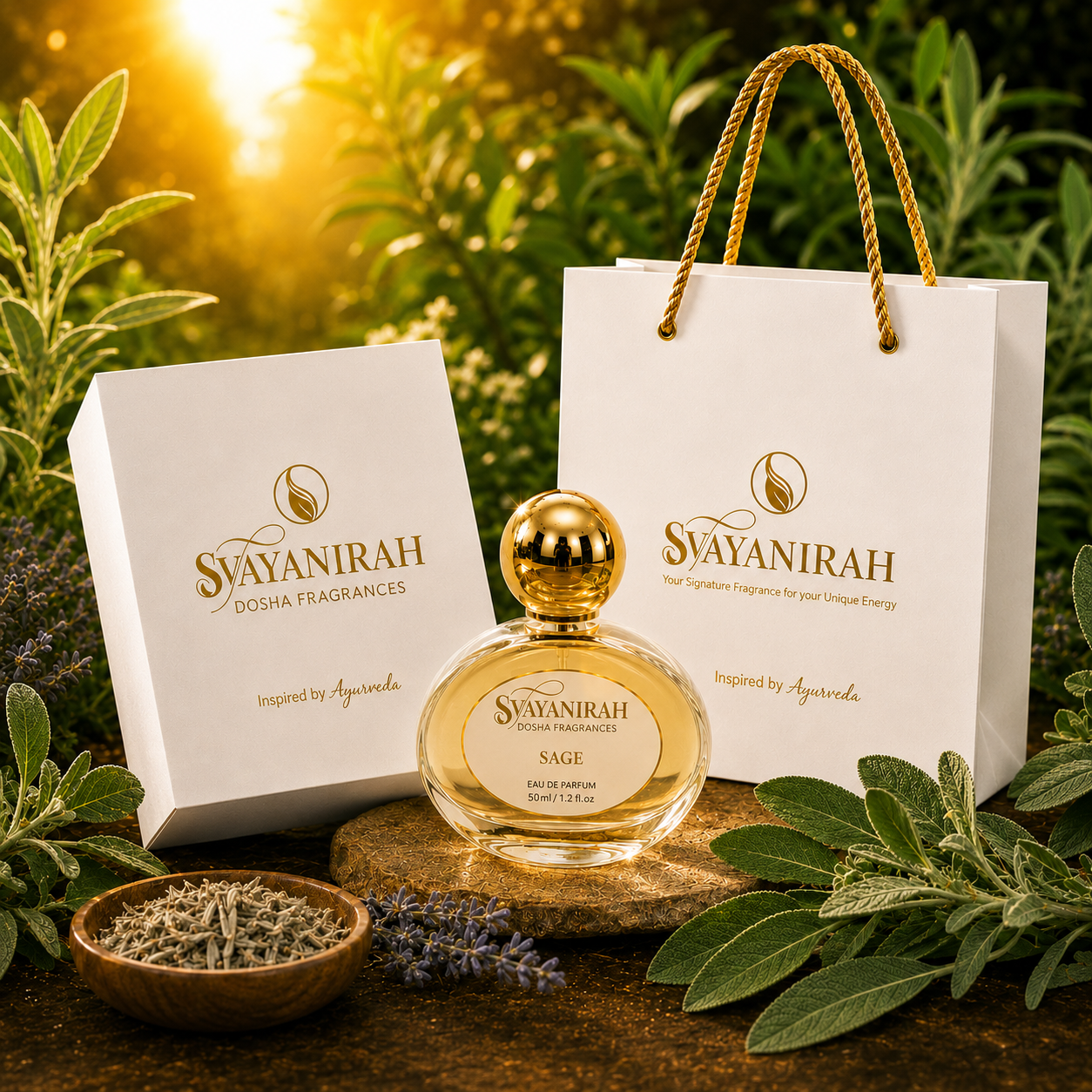 SvayaNirah SAGE Dosha Fragrance 50ml