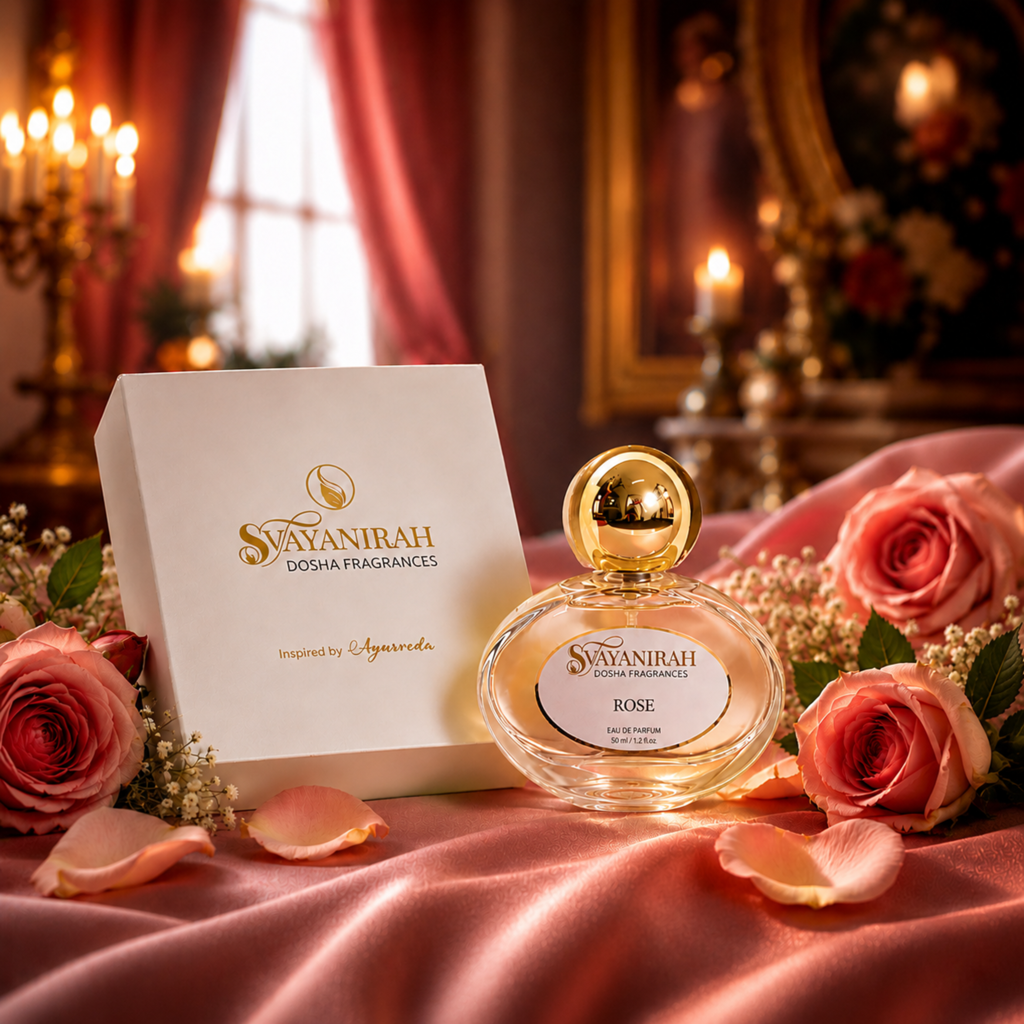 SvayaNirah ROSE Dosha Fragrance 50ml