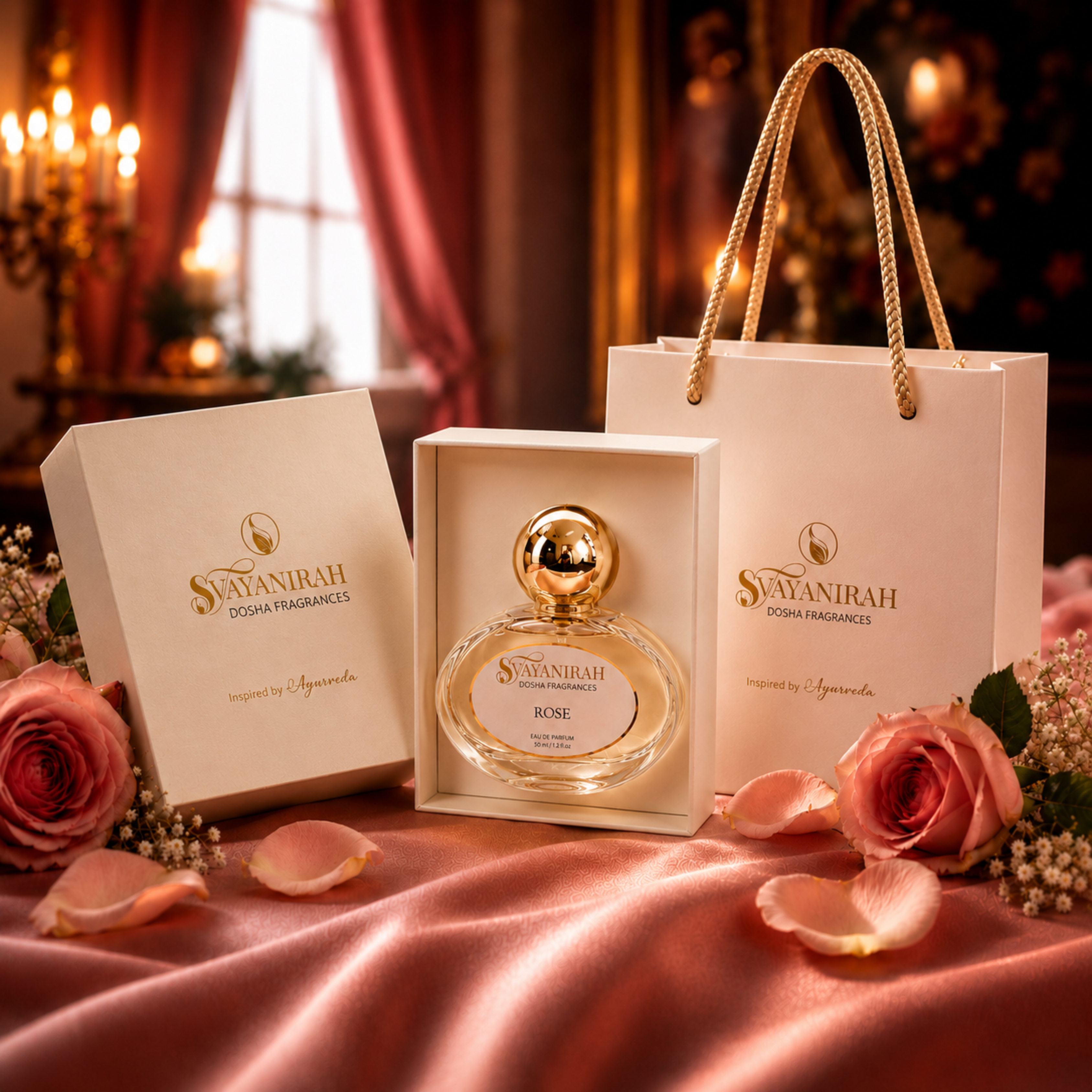 SvayaNirah ROSE Dosha Fragrance 50ml