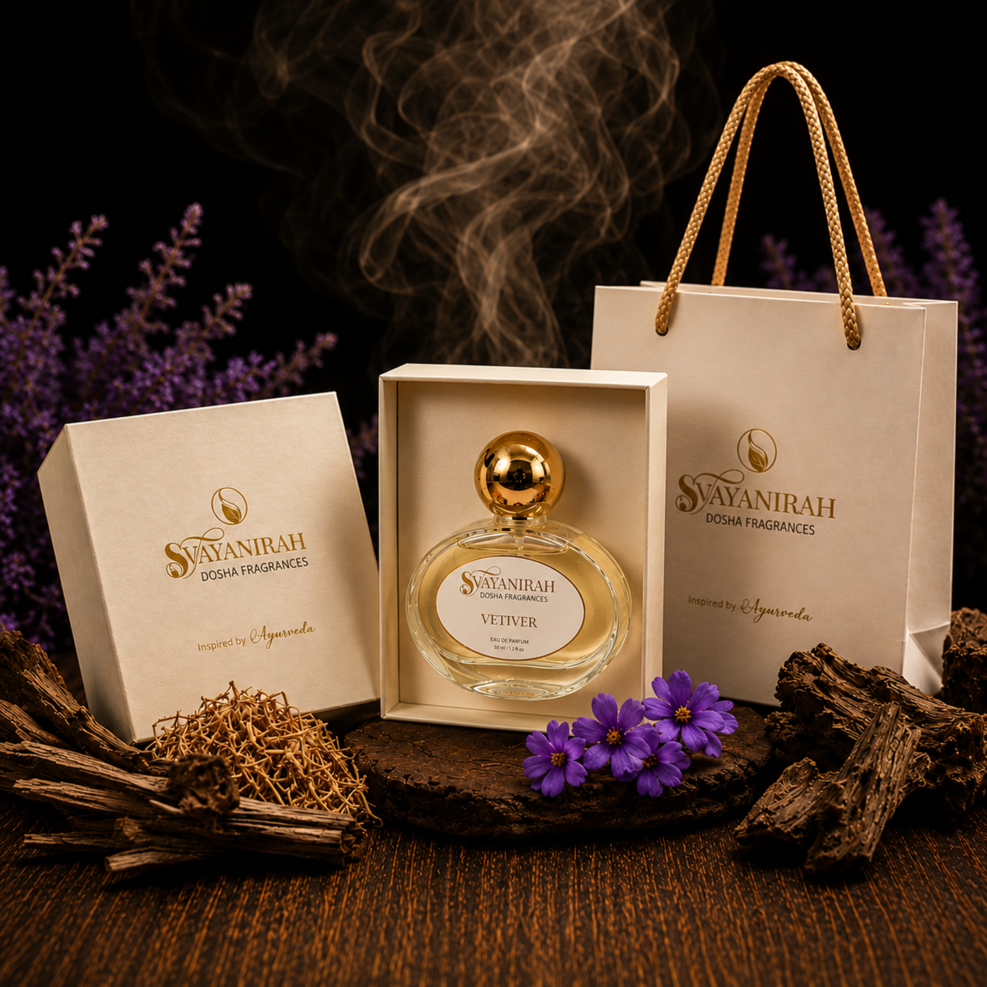 SvayaNirah VETIVER Dosha Fragrance 50ml